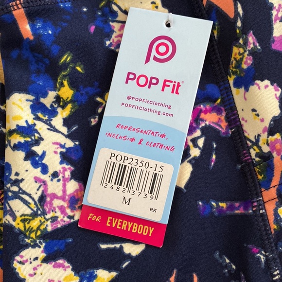 NWT Popfit Leggings with Pockets - Picture 2 of 3
